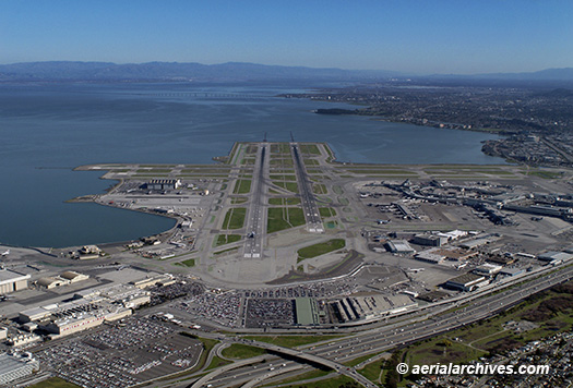 © aerialarchives.com, aerial photograph, SFO, AHLB2355